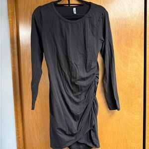 Chic Black Long Sleeve Dress